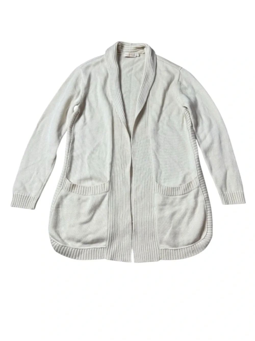 Tory Burch Bruna Merino Wool Open Cardigan size M